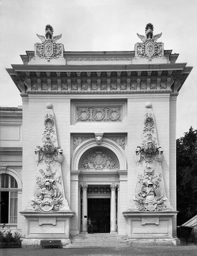 Gate of the Military Exhibition at the Universal Exhibition, Paris, 1889 by Adolphe Giraudon